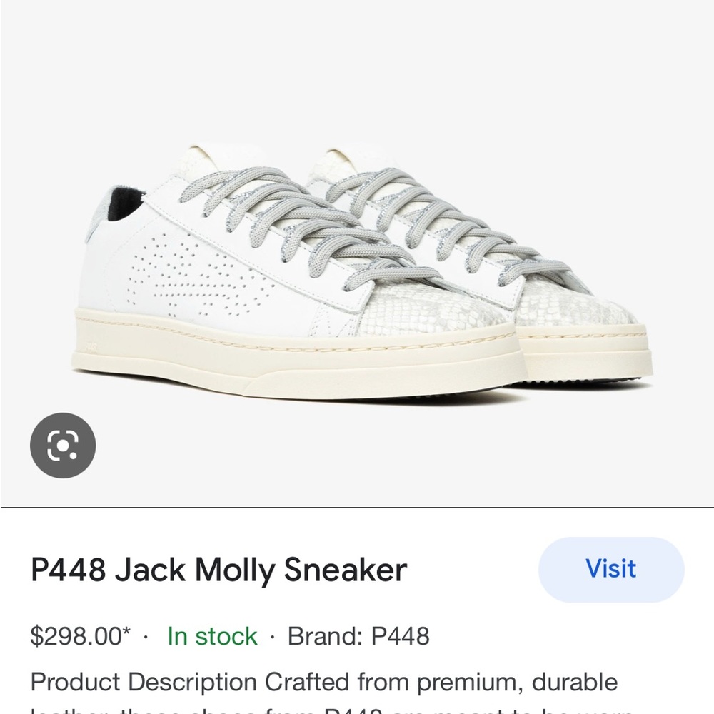 P448 Jack Molly Sneaker NEVER WORN